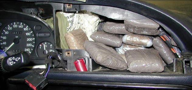 Drug concealments uncovered at the Algeciras BCP.