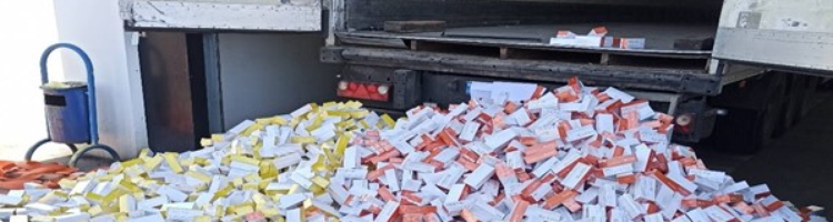 Massive seizures at EU’s external borders: nearly 16 million illegal cigarettes and almost 108 kilogrammes of narcotic substances detected