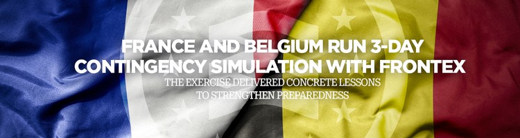 France, Belgium partner with Frontex on simulation exercise